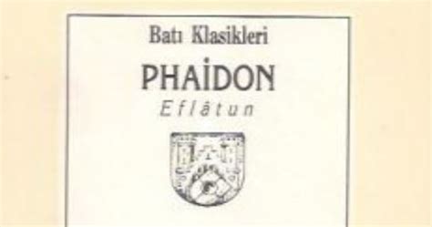 platon phaidon pdf indir